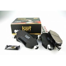 Brzdové dosky, brzdové platničky PREDNÉ FORD SCORPIO 1.8-2.5 85- HART