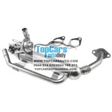 CHLADIČ EGR 03G131512AD AUDI A3 1.9TDI,2.0TDI 2003-,VW CADDY 1.9TDI 2004-,2.0TDI 2007-,GOLF PLUS 2.0TDI 2005-,GOLF V 1.9TDI,2.0TDI 2003-,GOLF VI 2.0TDI 2008-,PASSAT 2.0TDI 2005- /CHŁODNICA SPALIN/