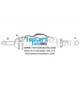 FORD TRANSIT 06- PRAVÁ, GEARBOX 6MT 1512911 POLOOS, HNACÍ HRIADEĽ