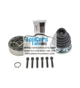 VW GOLF IV V VI, JETTA III, PASSAT 05-, POLO 09-, TIGUAN 07-, TOURAN 10-, CADDY II III, SKODA OCTAVIA I II, FABIA II, SUPERB II, ROOMSTER, YETI, AUDI A1, A3 03-, TT 06-, SEAT ALTEA 1K0498103 VNÚTORNÝ HOMOKINETICKÝ KLB