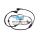 ABS SENZOR ZADNÝ FORD GALAXY 00-02.11, VW SHARAN 00-02.11, SEAT ALHAMBRA 00-02.11 /ĽAVÝ/ 1112767