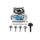 NÁBOJ KOLESA ZADNÝ RENAULT TWINGO 14-, SMART FORTWO 14-, SMART FORFOUR 14- 432067636R