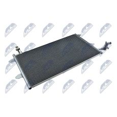 CHLADIČ KONDENZÁTOR KLIMATIZÁCIE GOLF CABRIOLET (1E7) (94-) 1.6 I, GOLF III (1H) (91-) 1.4 I, VENTO (1H2) (91-) 1.6 I (BEZ VYSÚŠAČA) 1H0820413