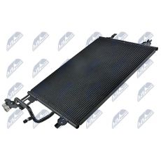 CHLADIČ KONDENZÁTOR KLIMATIZÁCIE A 4 / S 4 (B5) (94-) 1.6 I, PASSAT B5 (3B2, 3B5) (96-) 1.6 I, (BEZ VYSÚŠAČA, BLACK) 8D0260403E