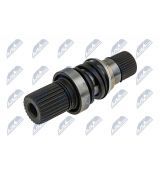 VW T5 1.9TDI PRAVÁ, CV JOINT TO GEARBOX  02Z409345A STREDOVÝ HRIADEĽ POLOOSI
