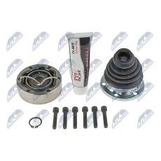 VW GOLF IV V VI, JETTA III, PASSAT 05-, POLO 09-, TIGUAN 07-, TOURAN 10-, CADDY II III, SKODA OCTAVIA I II, FABIA II, SUPERB II, ROOMSTER, YETI, AUDI A1, A3 03-, TT 06-, SEAT ALTEA 1K0498103 VNÚTORNÝ HOMOKINETICKÝ KLB