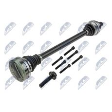 VW 4MOTION TIGUAN 07-18, GOLF V, VI, PASSAT 05-15, CC 08-16, SKODA OCTAVIA II 4WD 04-13, SUPERB II 4WD 08-15, AUDI QUATTRO A1, A3 03-15, Q3, TT 06-15, SEAT 4WD ALTEA, ALTEA XL ZADNÁ 1K0501203A POLOOS, HNACÍ HRIADEĽ