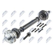 VW 4MOTION GOLF V VI, PASSAT 05-, CC 11-, CADDY III 08-, SKODA 4WD OCTAVIA II, SUPERB II, YETI 09-, AUDI A3 QUATTRO 03-, SEAT ALTEA ALTEA XL 4WD 10- PREDNÁ, PRAVÁ  1K0407272CR POLOOS, HNACÍ HRIADEĽ